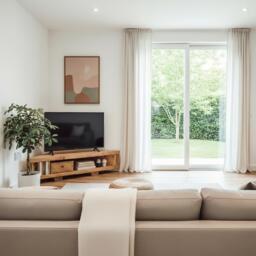 Corner Solid Wood Tv Unit/Rustic - thumbnail 1