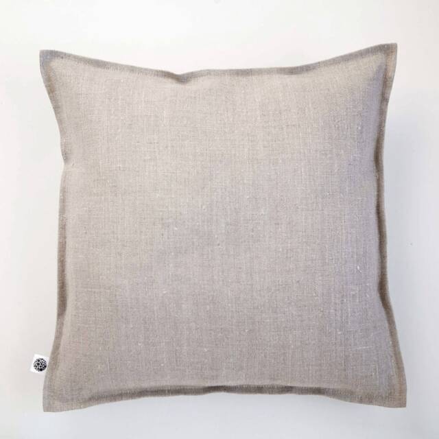 Linen Pillow Cover, Natural Linen Sham, Custom Size Pillowcase, Cushion, Nautical Pillow, Euro Sham 0282 - image 1