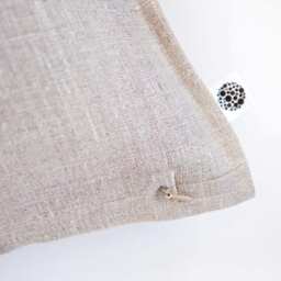 Linen Pillow Cover, Natural Linen Sham, Custom Size Pillowcase, Cushion, Nautical Pillow, Euro Sham 0282 - thumbnail 3