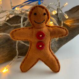 Gingerbread Man, Christmas Decoration, Gingerbread Man, Ornament, Seasonal Decor, Ornament - thumbnail 2