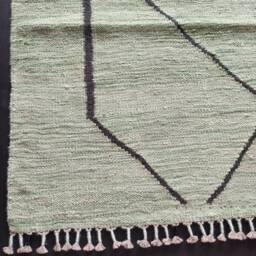 Kilim Rug Modern, Handmade Artisan Afghan Turkish Aztec Sheep Natural Wool 173x121 cm - thumbnail 4