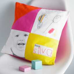 Personalised Photo Memory Cushion , Instagram Keepsake Gift - thumbnail 2