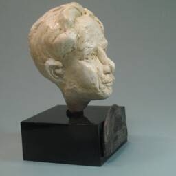 Benton, Bust Of Thomas Hart American Artist in Hydrocal - thumbnail 3