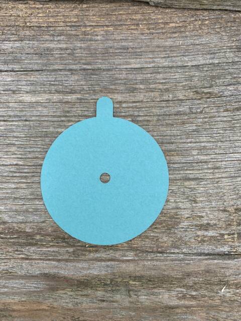 Blank Candle Dust Cover, Green/Turquoise Cardstock, Various Sizes, Cardboard 300 G/M2 - image 1