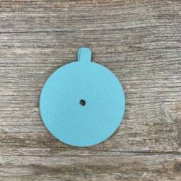 Blank Candle Dust Cover, Green/Turquoise Cardstock, Various Sizes, Cardboard 300 G/M2 - thumbnail 2