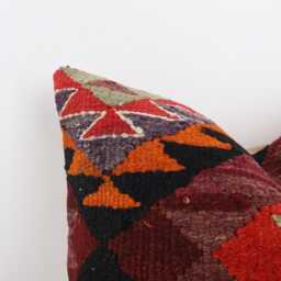 20'' Vintage Turkish Kilim Pillow Cover Bohemian Cushion - thumbnail 2
