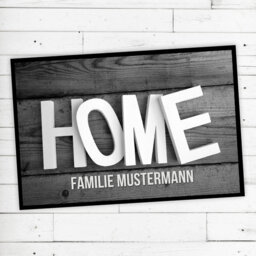 "Doormat ""Home"