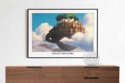 studio Ghibli Poster - Framed Hayao Miyazaki Art Prints - thumbnail 1
