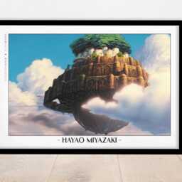 studio Ghibli Poster - Framed Hayao Miyazaki Art Prints - thumbnail 3