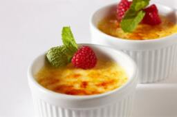 Creme Brulee Strong Scented Yellow Votive Candle - thumbnail 1