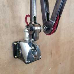 Edl 3 Arm Wall Light, Vintage Industrial Factory Lighting - thumbnail 3