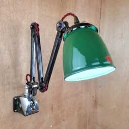 Edl 3 Arm Wall Light, Vintage Industrial Factory Lighting - thumbnail 2