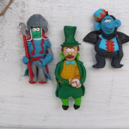 Christmas Ornaments, Tree Decoration, Ornaments Clay, Decorations, Wizard Of Oz - thumbnail 3