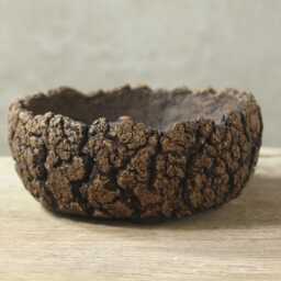 Natural & Rustic Style Stoneware Pot For Succulents, Cacti, Caudex Plants. Size 16 cm - Width 7 - Height - thumbnail 2