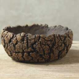 Natural & Rustic Style Stoneware Pot For Succulents, Cacti, Caudex Plants. Size 16 cm - Width 7 - Height - thumbnail 3