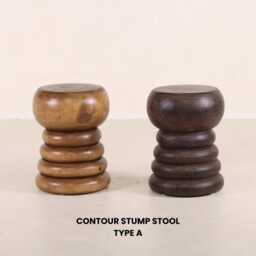 Contour Wood Stump Stool, Side Or End Table - thumbnail 3
