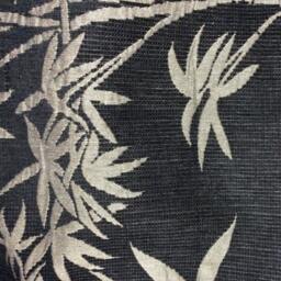 Black Asian Pillow Cover, Chinoiserie Pillow, Bamboo Japanese Decor, Oriental Chinese - thumbnail 2