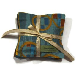Organic Lavender Sachet, 100 Percent Cotton, Set Of Three - thumbnail 2