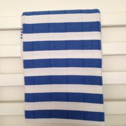 Large Turkish Beach Towel, Hand Loomed Bamboo Terry Cloth Peshtemal - thumbnail 3