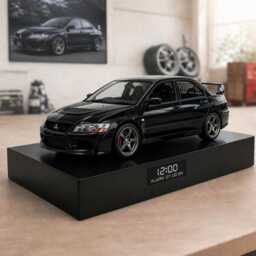 Mitsubishi Evo Ix Car Alarm Clock - Realistic Engine Sound, Handmade, Enthusiast Gift - thumbnail 1