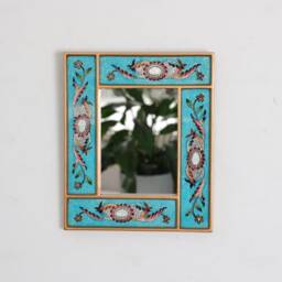"Peruvian Mirrors ""Clielo Colonial Blue" - thumbnail 2
