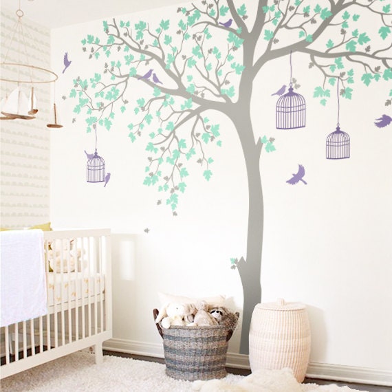 Large Tree Decal Huge Tree Wall Wall Art Tattoo Mural Stickers Decals Decor -Nt012 - image 1