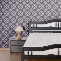 Moroccan Wall Stencil Circle Lattice Cyclone For Better Homes & Decor - thumbnail 1