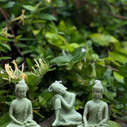 Buddha Candles - Unique Novelty Gift Decoration Tranquility Buddhism Medidation Garden - thumbnail 3