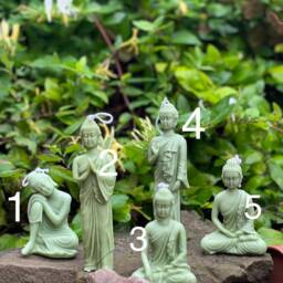 Buddha Candles - Unique Novelty Gift Decoration Tranquility Buddhism Medidation Garden - thumbnail 2