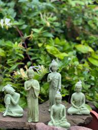 Buddha Candles - Unique Novelty Gift Decoration Tranquility Buddhism Medidation Garden - thumbnail 1