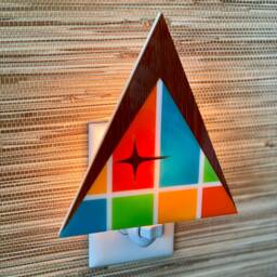 "Mid Century Modern Night Light - ""God Mod" - thumbnail 2
