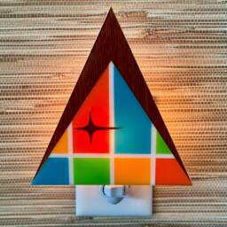 "Mid Century Modern Night Light - ""God Mod" - thumbnail 3