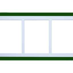 Triple Photo Frame - Green Polcore Collage Frame, Wall Decor - thumbnail 4