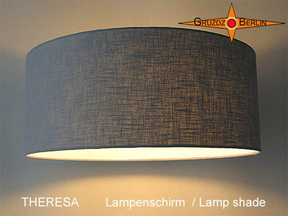 Gray Lampshade Theresa ??45 cm Light Gray Linen Lamp - image 1