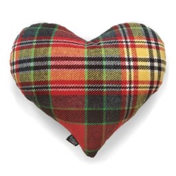 Heart Pillow, Valentine Shaped Valentines Day, Day Gift, Wool Heart, Gift For Her, Mom - thumbnail 2