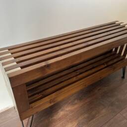 Exclusive Designed Rustic Wood Tv Stand Unit Cabinet - thumbnail 3