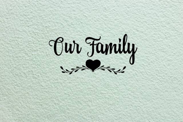 Our Family Wall Decal - image 1