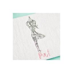 Personalized Yoga Towel Embroidered Design, Custom Name - thumbnail 2