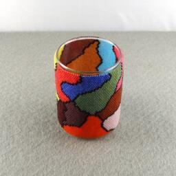Psychedelic Random Shapes Votive Wrap - thumbnail 2