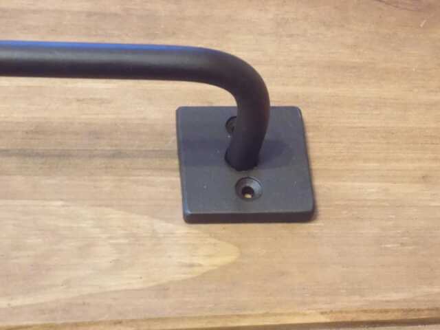 Curtain Railwrought Iron(Forge SteelHandmade in UK +Free Fitting Kit - image 1