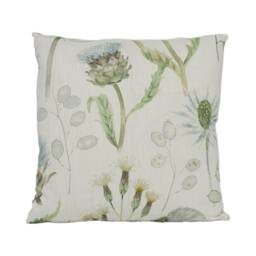Sanderson - Thistle Garden Mist/Pebble Enchanting Countryside Floral Cushion Cover Handmade Throw Pillow Designer Home D??cor - thumbnail 2