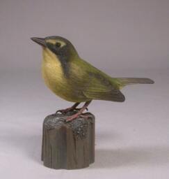 Kentucky Warbler Wood Carving Bird