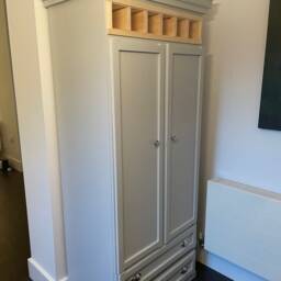 Handcrafted Pantry Larder, Custom Farrow & Ball Finish - thumbnail 3