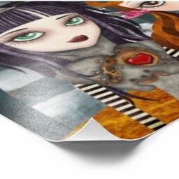 Oz Girls 8x12 Art Print By Sandra Vargas, Sisterhood Wall - thumbnail 2