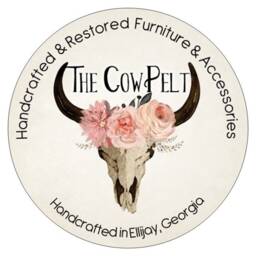 African Springbok Hide Ottoman, Handcrafted Footstool - thumbnail 4