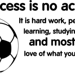 Pele Quote Wall Decal Vinyl Sticker Brazilian Football Player Legend Home Sport Interior Removable Art Decor - 14Qts - thumbnail 2
