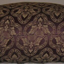 "Bronze Floral Decorative Pillow Cover-20""x20" - thumbnail 3