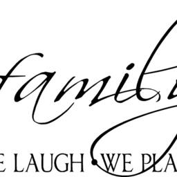 Family Vinyl Wall Decal - Live Laugh Play Love - thumbnail 2