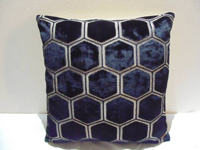 Designers Guild Fabric Manipur Noir Black Cushion Cover/Pillow - image 1