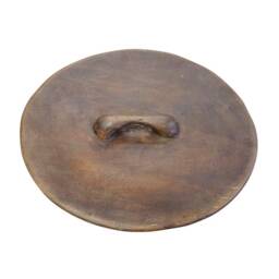 African Wood Shield - Wall Decor Authentic Cameroonian Bamileke Shields Wooden Wall Decor Hanging - thumbnail 2